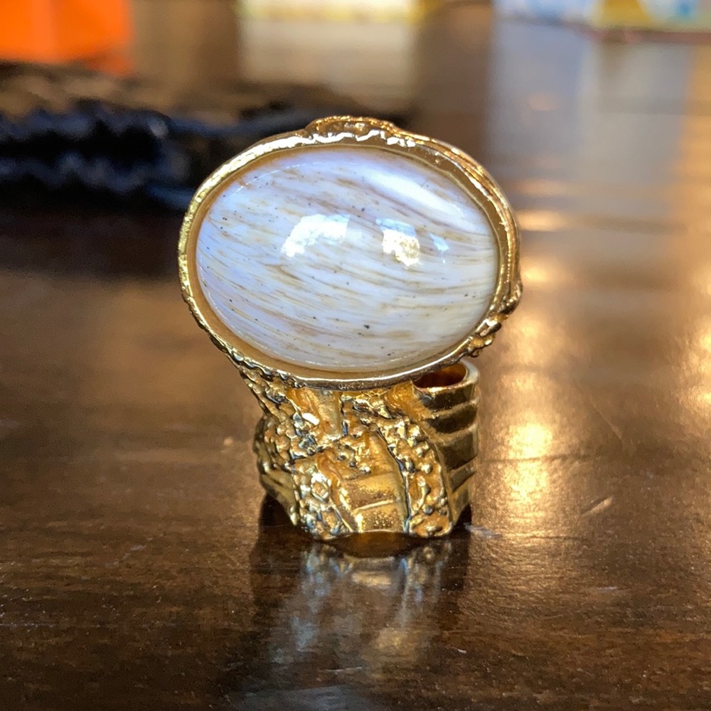 YSL Arty Cocktail Ring size 6